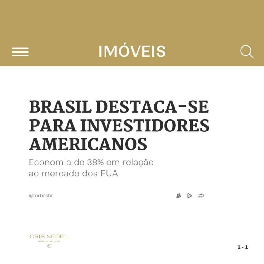 Brasil Destaca-se para Investidores Americanos