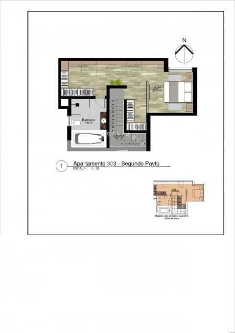 Apto. 303 B - 2° Pavto