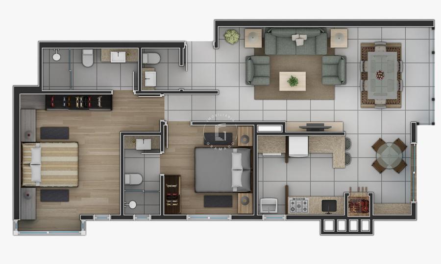 Apartamento Tipo 2 e 3