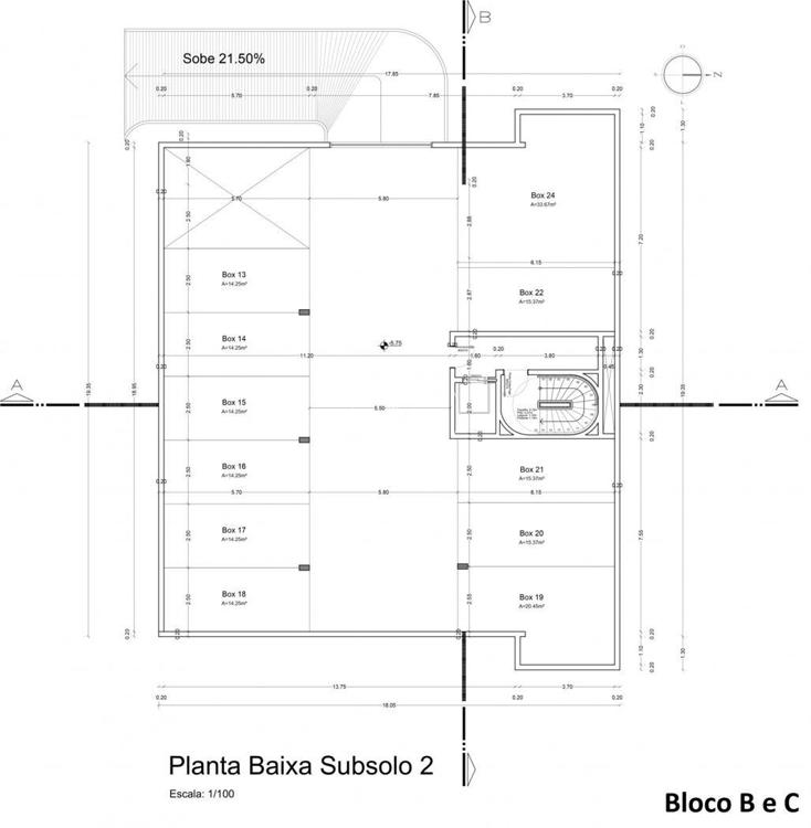 Subsolo 02 - Bloco B e C