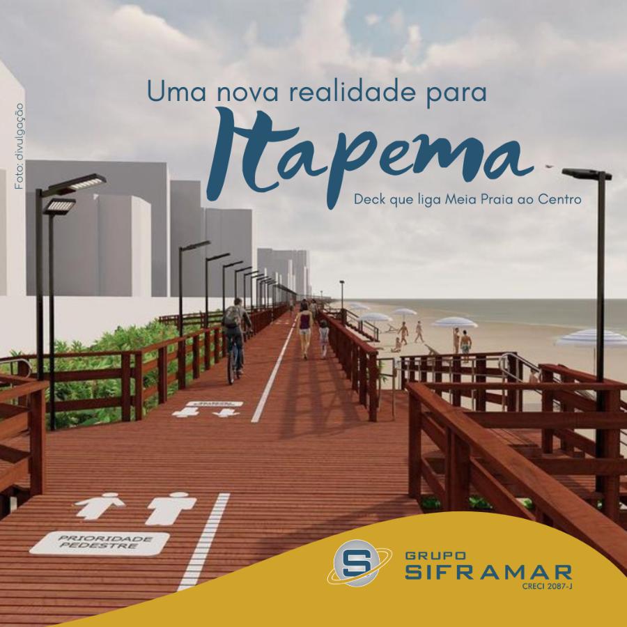 Itapema ter deck que conecta orlas da Meia Praia e Centro